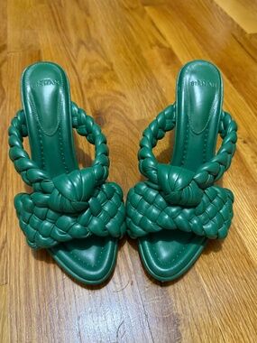 Alexandre Birman Carlotta Braided Leather Sandals